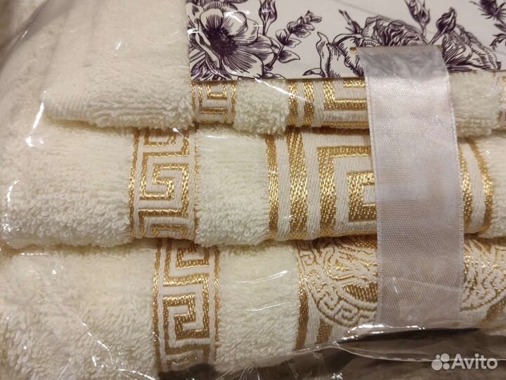 Новый цвет Полотенца Versace 3 шт