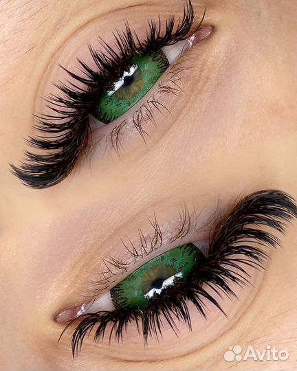 Наращивание ресничек