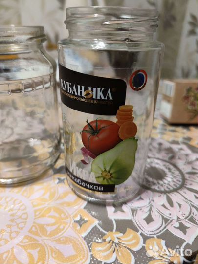 Банки стеклянные