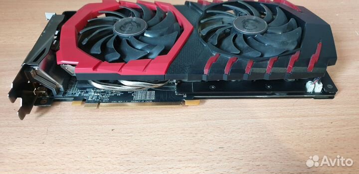 Видеокарта MSI Radeon rx480 8gb