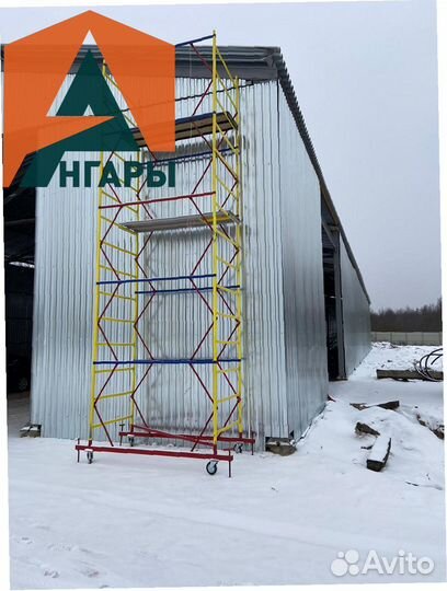 Каркас ангара на 768 м2