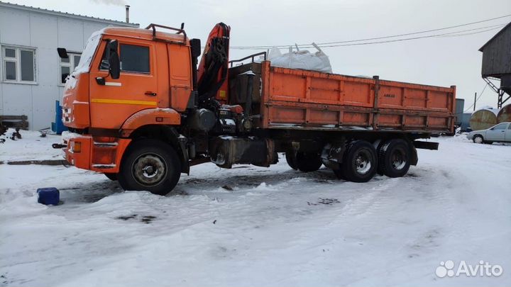 КАМАЗ 65115 с КМУ, 2013