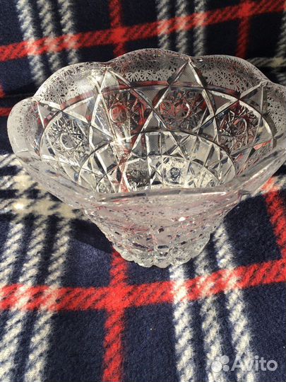 Вазы хрустальные Богемия