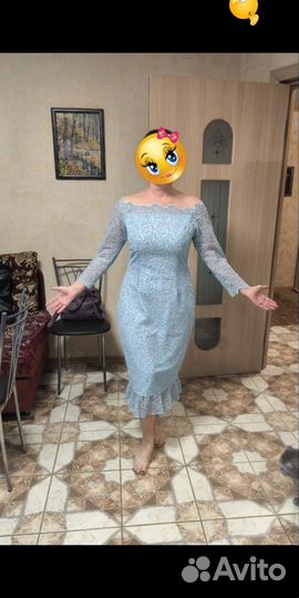 Вечернее платье. Сшито на заказ