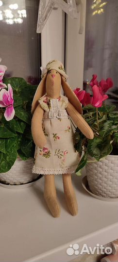 Заяц тильда ручной работы