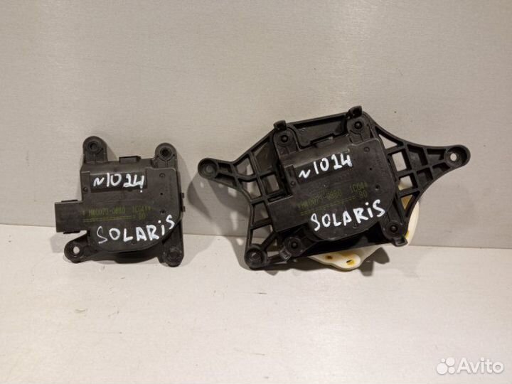 Заслонка отопителя Hyundai Solaris седан G4FC 2011