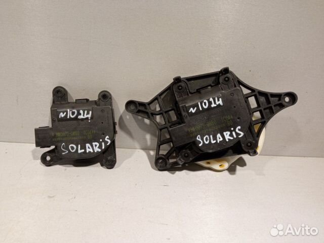 Заслонка отопителя Hyundai Solaris седан G4FC 2011