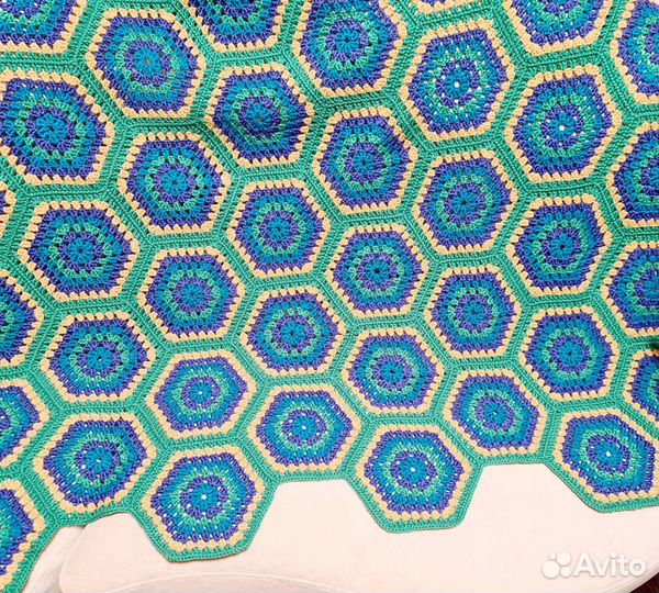 Плед ручной работы