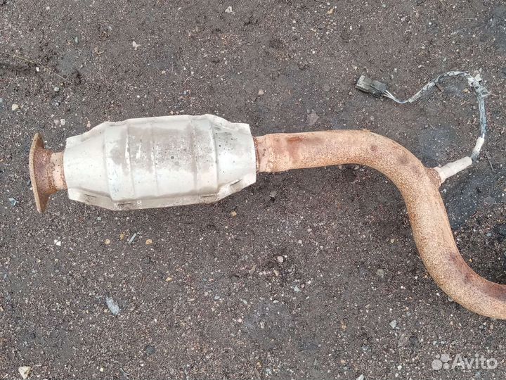 Средняя и задняя часть глушителя Нива chevrolet