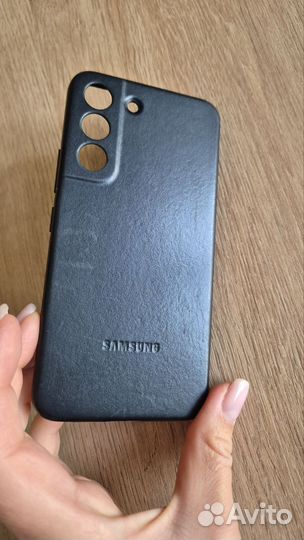 Чехол кожаный samsung s 22 оригинал