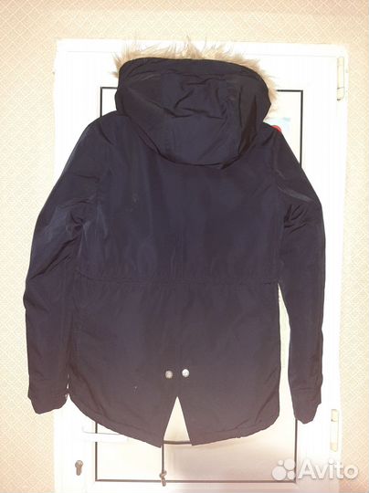 Куртка парка зимняя с мехом женская