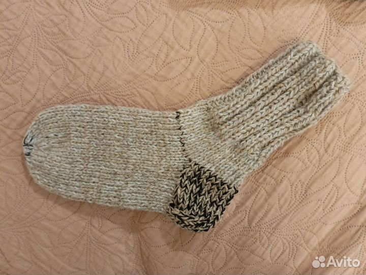 Носки шерстяные вязаные 38-40 разм