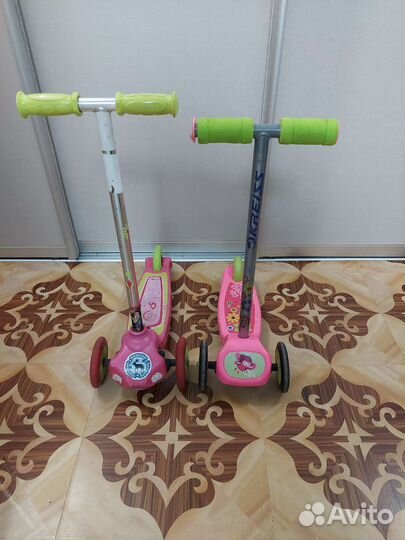 Самокат детский 3х колесный