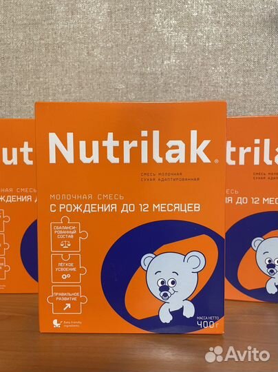 Смесь адаптированая Nutrilak 0-12 мес