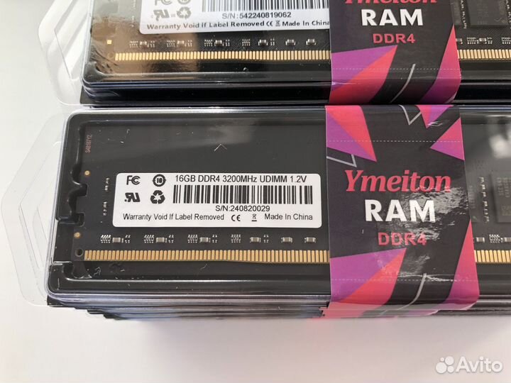 Оперативная память DDR4 8gb, 16gb, 32gb для пк