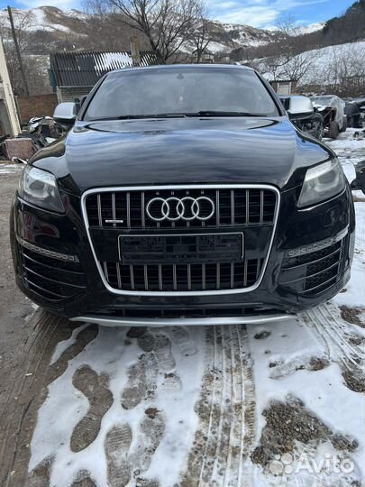 Audi Q7 ноускат рестайлинг 2012г передняя часть