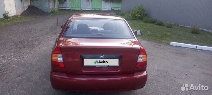 Hyundai Accent 1.5 МТ, 2005, 295 000 км