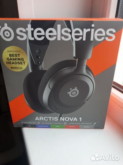Наушники игровые steelseries arctis nova 1