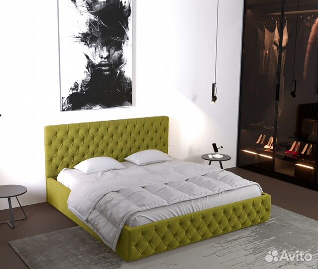 Кровать без матраса 160х200 гарантия