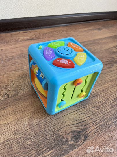 Развивающий кубик baby go и интерактивная черепаха