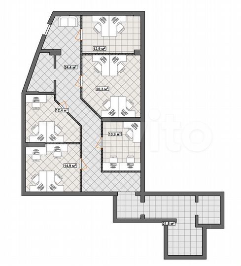 Свободного назначения, 130 м²