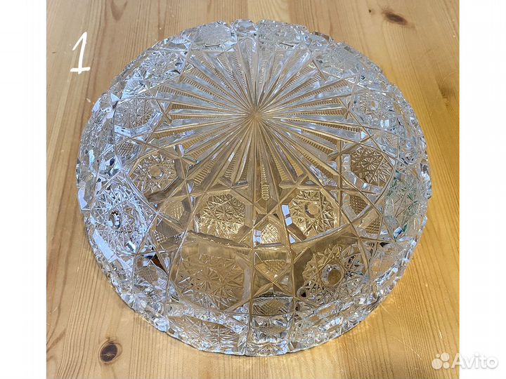 Салатники хрустальные СССР