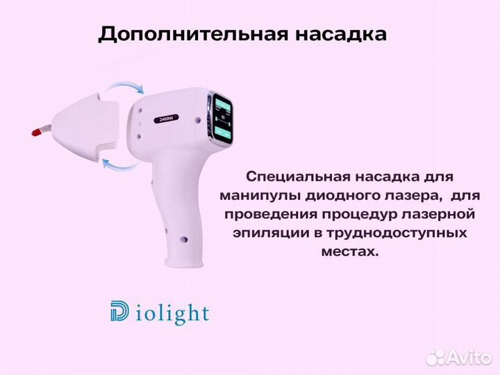 Диодный лазер diolight UltraOne 1800w, рассрочка