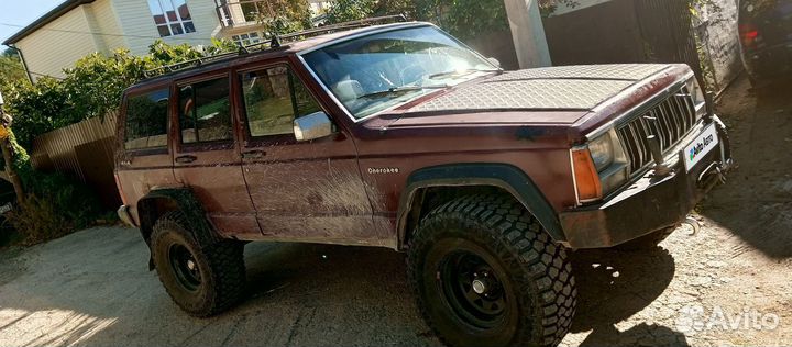 Jeep Cherokee 4.0 МТ, 1992, 375 000 км