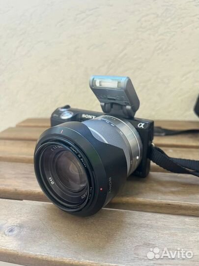 Фотоаппарат Sony Nex-5N со штативом, сумкой, флэш