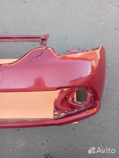 Бампер передний renault sandero 2014 - 2018