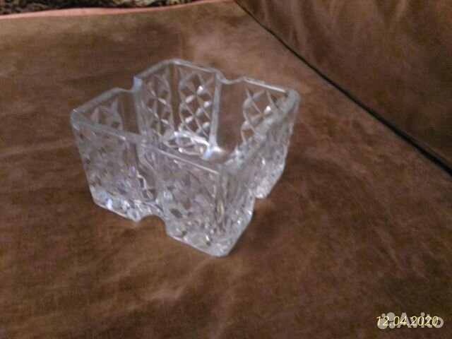 Салатник хрустальный