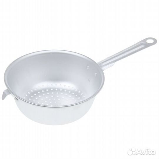 Дуршлаг, d18 см, длинная ручка