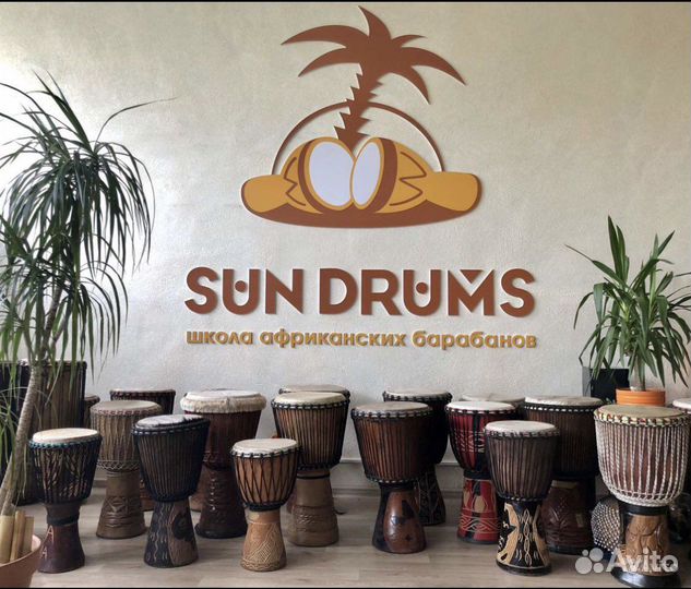 New басовитый Джембе Yuka 12 из пластика