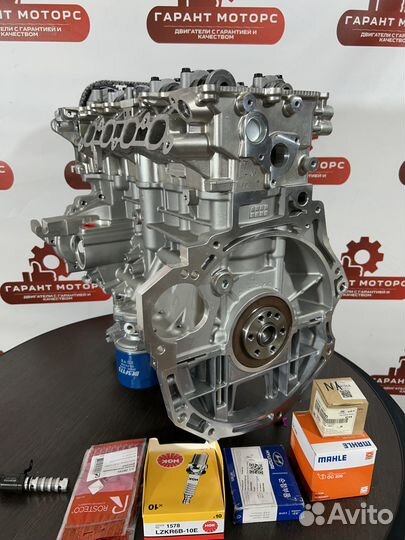 Мотор (двигатель) на Hyundai solaris Rio 1.6