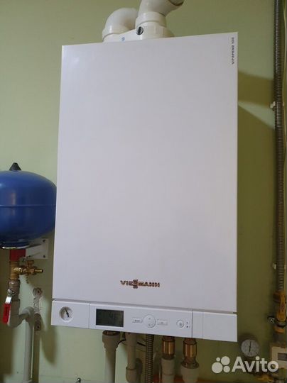 Котел газ viessmann Vitopend до 240м2,турбо,2конт