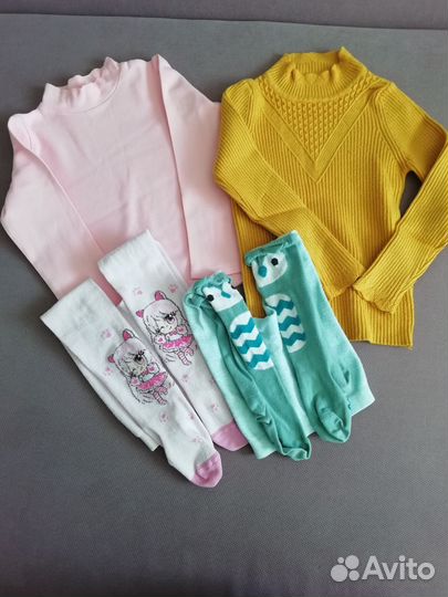 Вещи пакетом на девочку 92 98