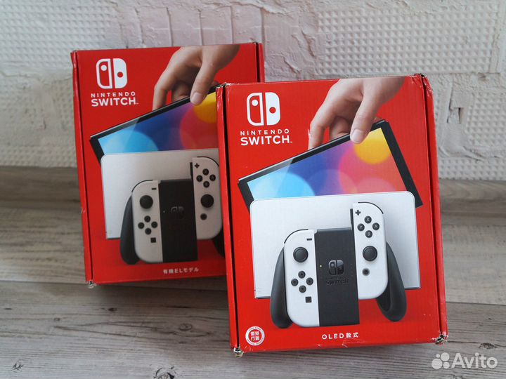 Приставка Nintendo Oled White, Новая