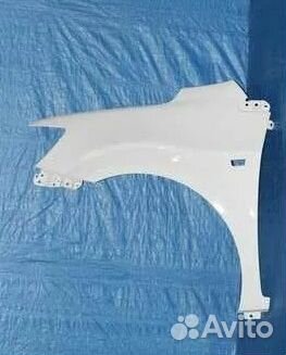 Крыло Chevrolet Aveo T300 левое белое