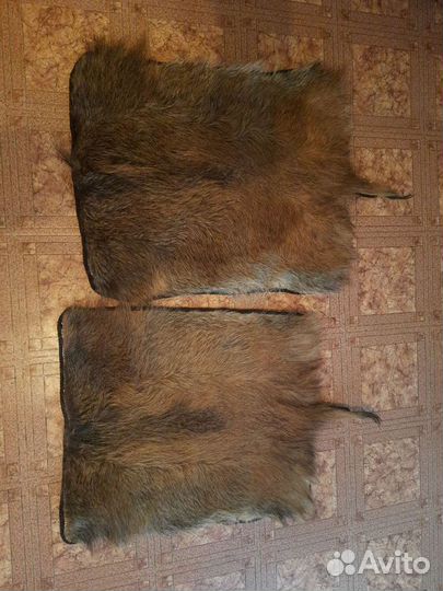 Коврик из шкуры кабана