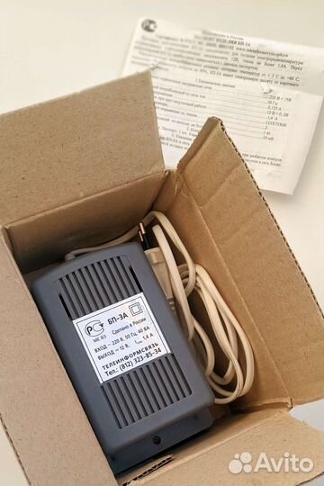 Блок питания бп 3А