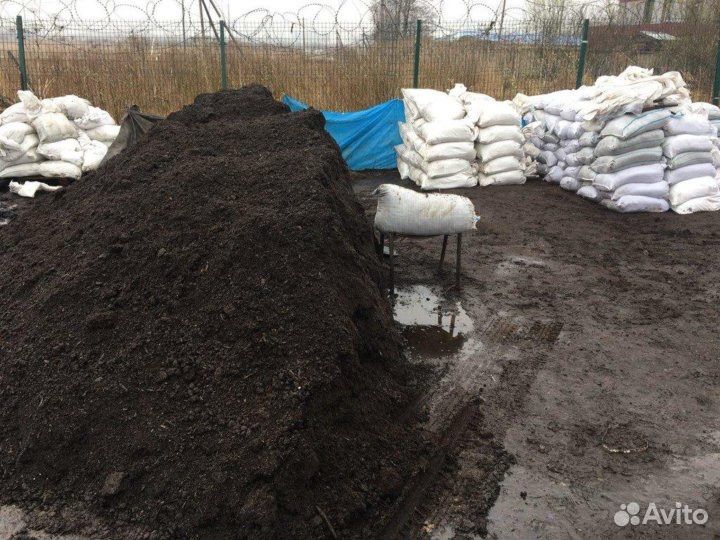 Торф Чернозем Грунт