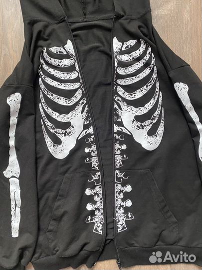 Зип худи аниме свитшот дрейн куроми y2k