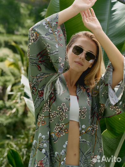 Халат кимоно женский хлопковый