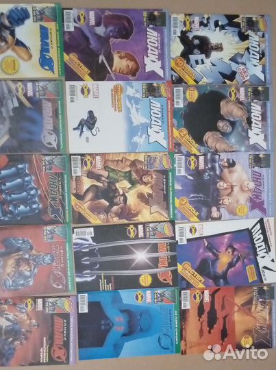 Комиксы marvel люди икс