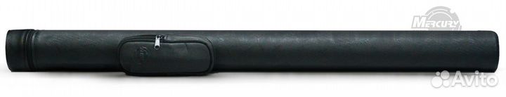 Тубус для бильярдного кия с карманом черный