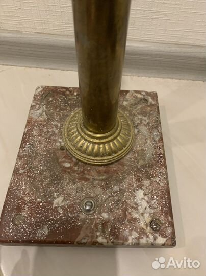 Старинная настольная лампа