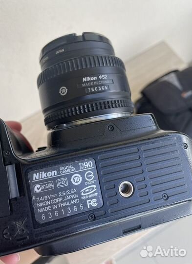 Зеркальный фотоаппарат nikon d90 объектив 1.8 50mm