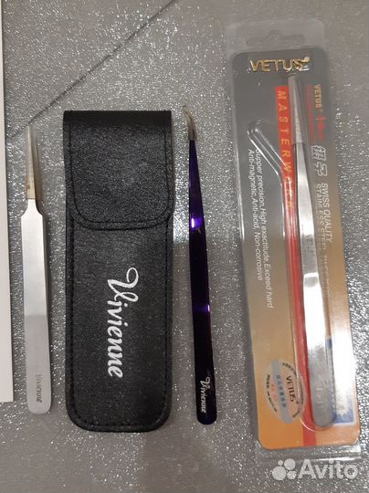 Пинцеты для наращивания ресниц