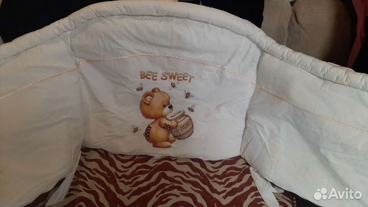 Бортики в детскую кроватку