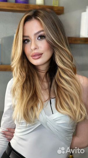 Красивое окрашивание волос